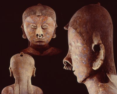 Details of Seated Figure, Chinesco Culture by Pre Columbian Pre Columbian
